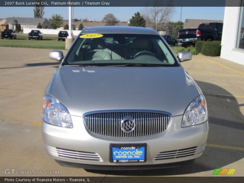 Platinum Metallic / Titanium Gray 2007 Buick Lucerne CXL