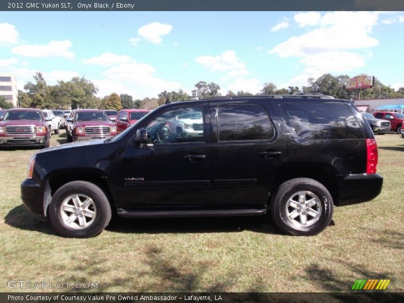 Onyx Black / Ebony 2012 GMC Yukon SLT