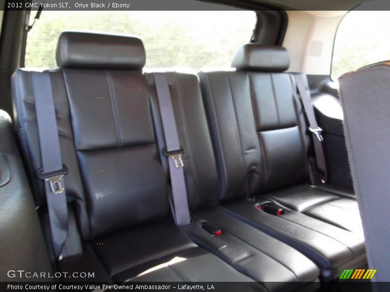 Onyx Black / Ebony 2012 GMC Yukon SLT