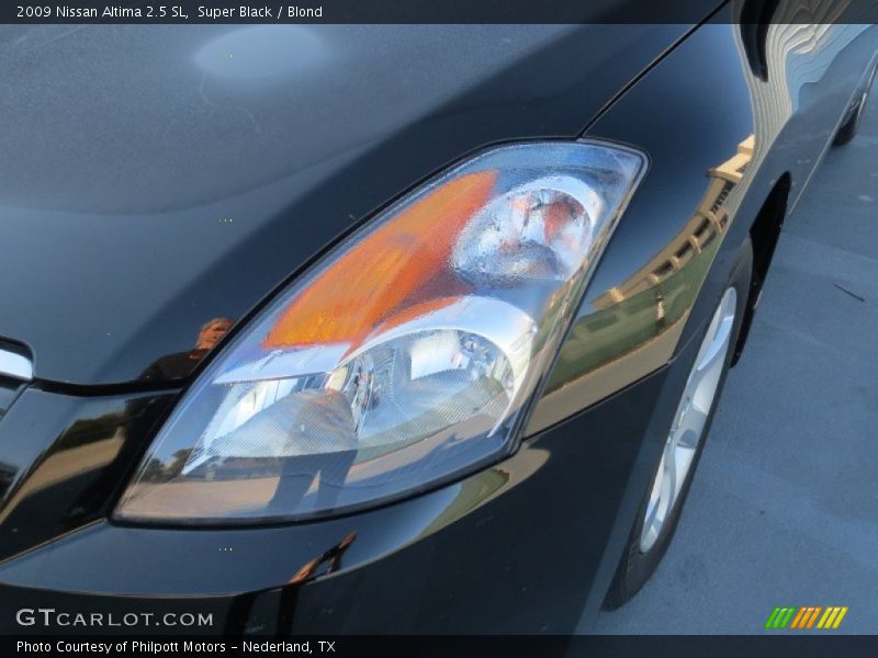 Super Black / Blond 2009 Nissan Altima 2.5 SL