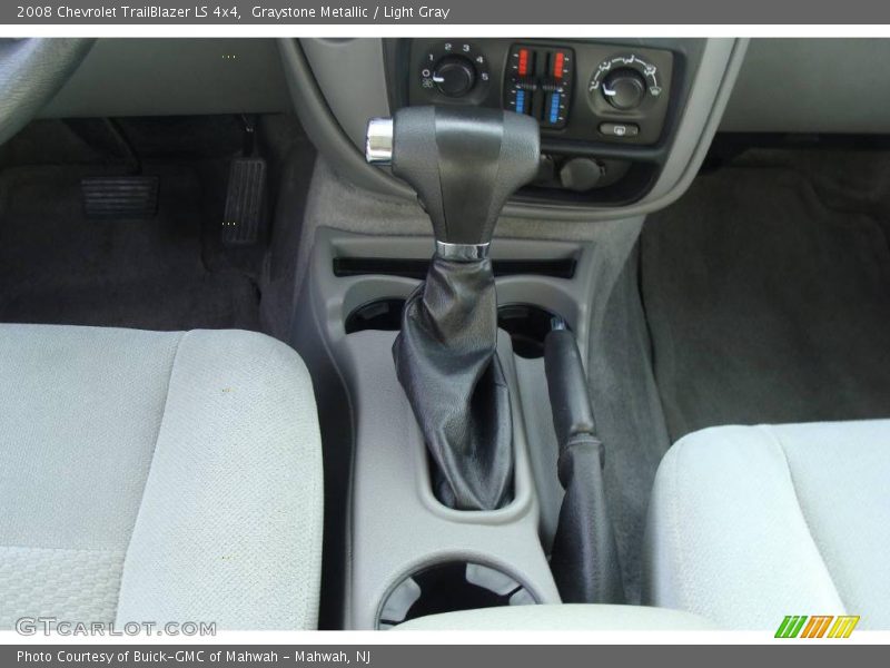 Graystone Metallic / Light Gray 2008 Chevrolet TrailBlazer LS 4x4