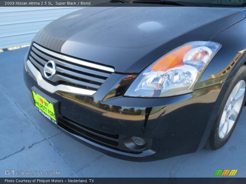 Super Black / Blond 2009 Nissan Altima 2.5 SL