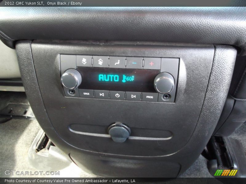 Onyx Black / Ebony 2012 GMC Yukon SLT