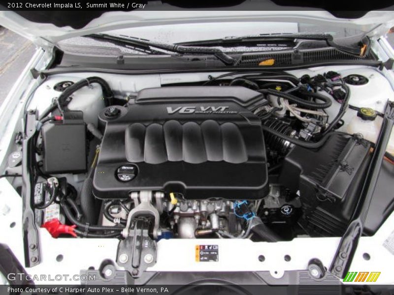 Summit White / Gray 2012 Chevrolet Impala LS