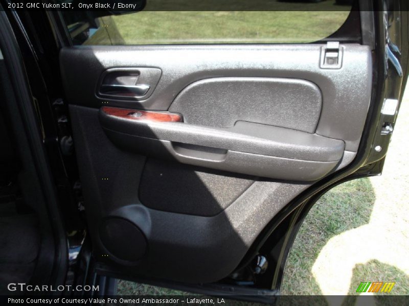 Onyx Black / Ebony 2012 GMC Yukon SLT