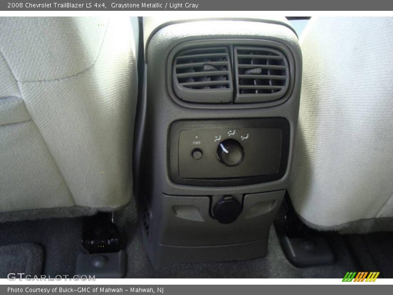 Graystone Metallic / Light Gray 2008 Chevrolet TrailBlazer LS 4x4