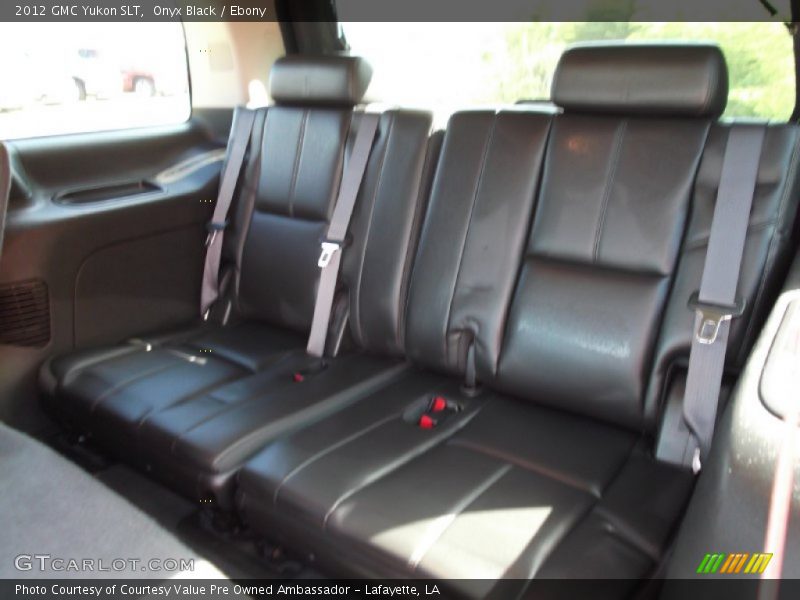 Onyx Black / Ebony 2012 GMC Yukon SLT