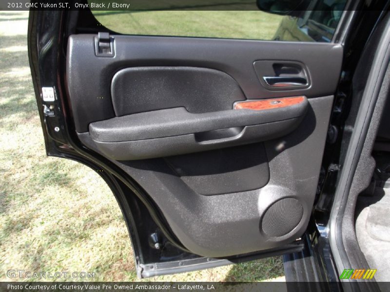 Onyx Black / Ebony 2012 GMC Yukon SLT