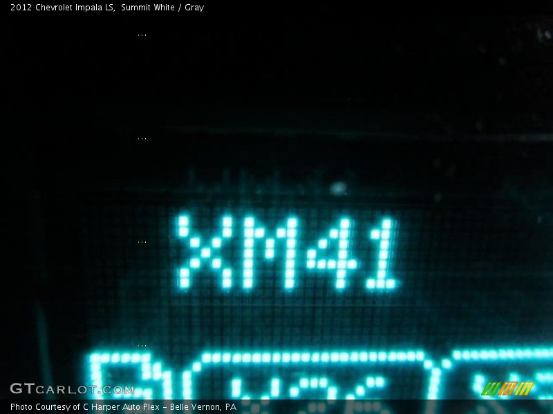 Summit White / Gray 2012 Chevrolet Impala LS