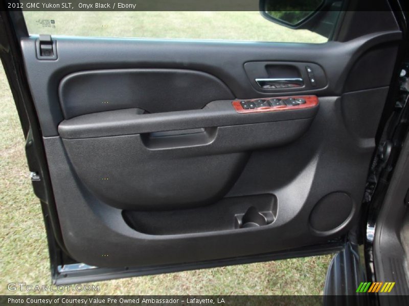 Onyx Black / Ebony 2012 GMC Yukon SLT