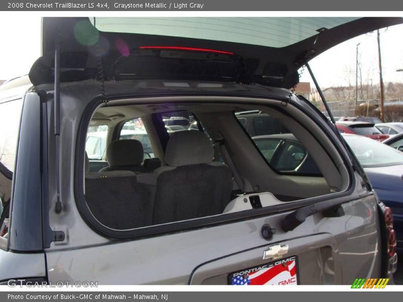 Graystone Metallic / Light Gray 2008 Chevrolet TrailBlazer LS 4x4