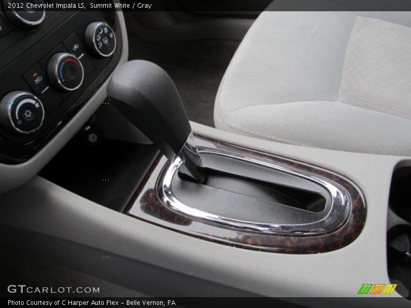 Summit White / Gray 2012 Chevrolet Impala LS