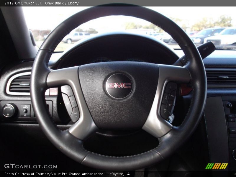 Onyx Black / Ebony 2012 GMC Yukon SLT