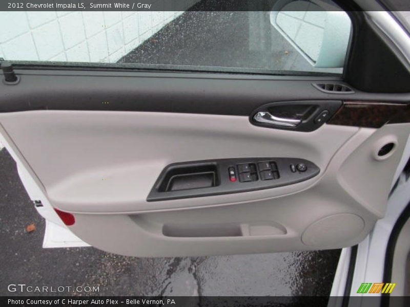 Summit White / Gray 2012 Chevrolet Impala LS