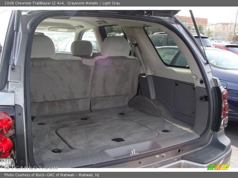 Graystone Metallic / Light Gray 2008 Chevrolet TrailBlazer LS 4x4