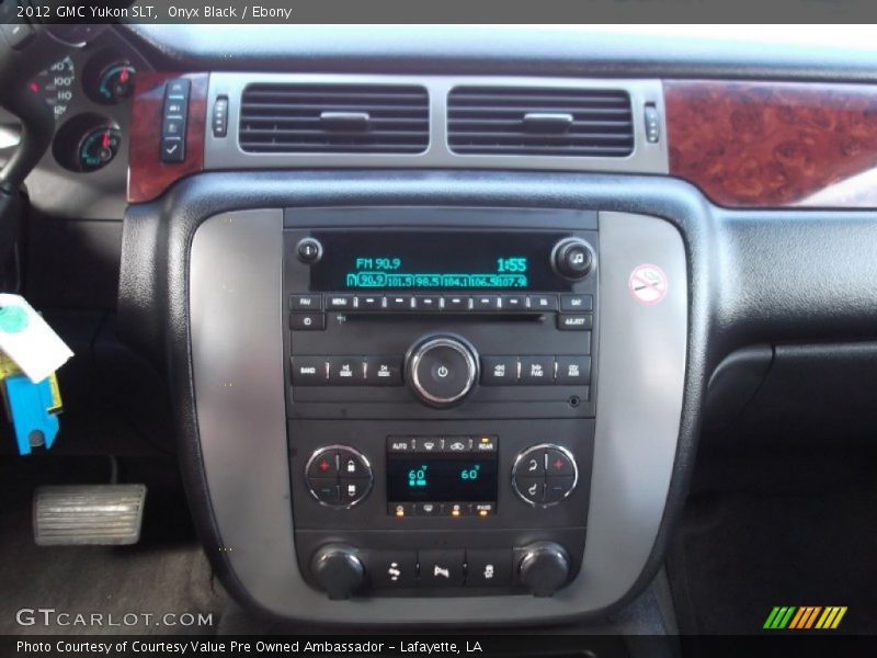 Onyx Black / Ebony 2012 GMC Yukon SLT