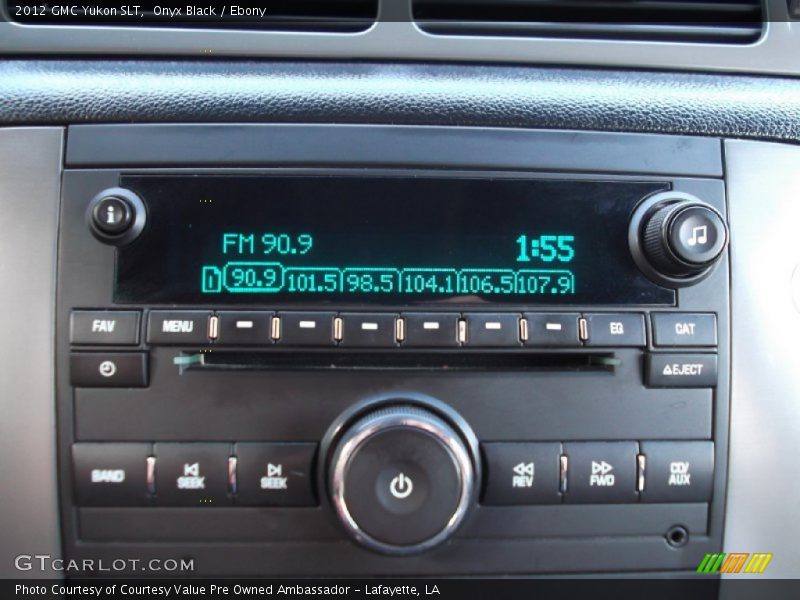 Onyx Black / Ebony 2012 GMC Yukon SLT