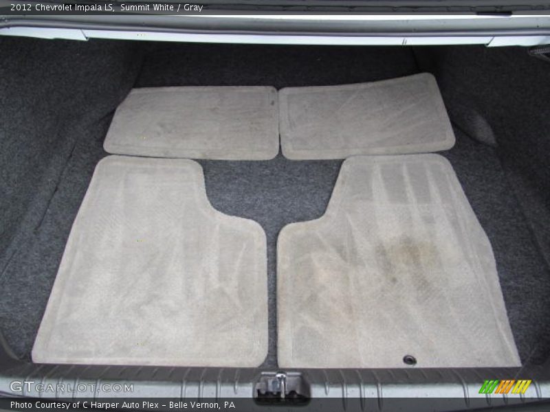 Summit White / Gray 2012 Chevrolet Impala LS