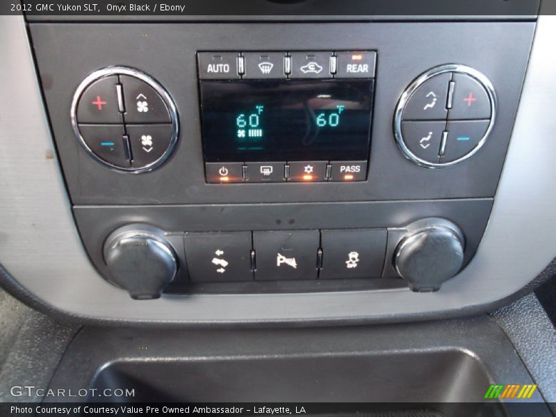 Onyx Black / Ebony 2012 GMC Yukon SLT