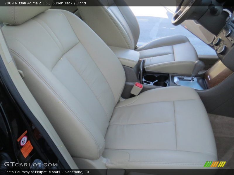 Super Black / Blond 2009 Nissan Altima 2.5 SL