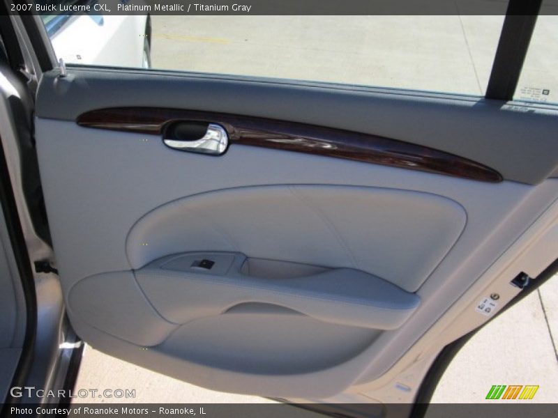 Platinum Metallic / Titanium Gray 2007 Buick Lucerne CXL