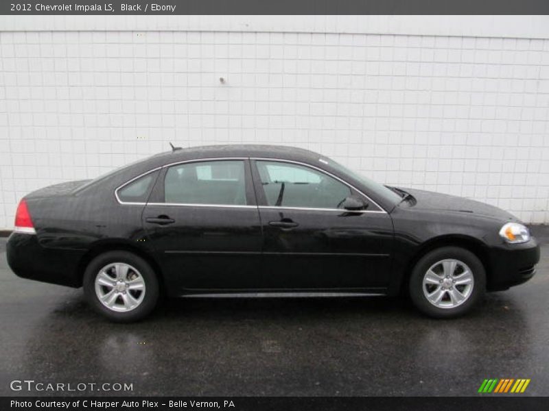 Black / Ebony 2012 Chevrolet Impala LS