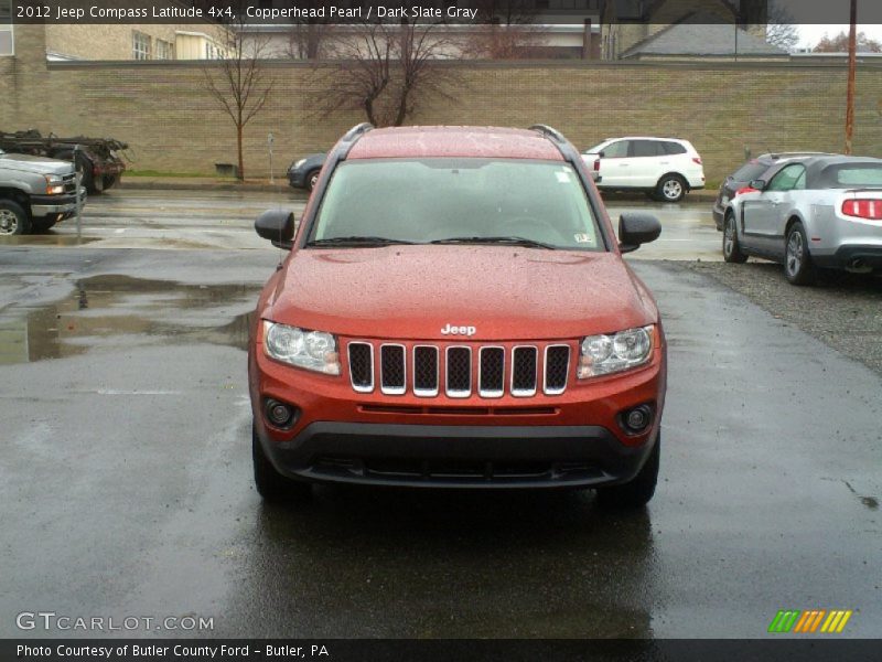 Copperhead Pearl / Dark Slate Gray 2012 Jeep Compass Latitude 4x4