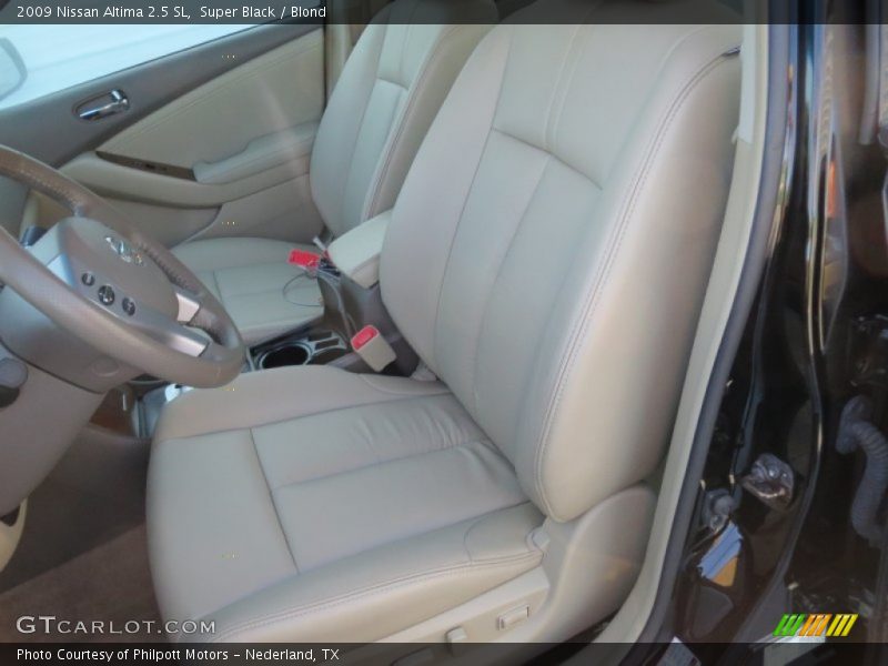 Super Black / Blond 2009 Nissan Altima 2.5 SL