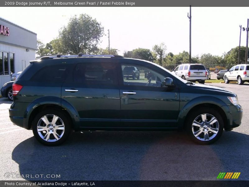 Melbourne Green Pearl / Pastel Pebble Beige 2009 Dodge Journey R/T