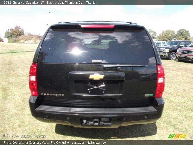 Black / Light Titanium/Dark Titanium 2012 Chevrolet Suburban LT