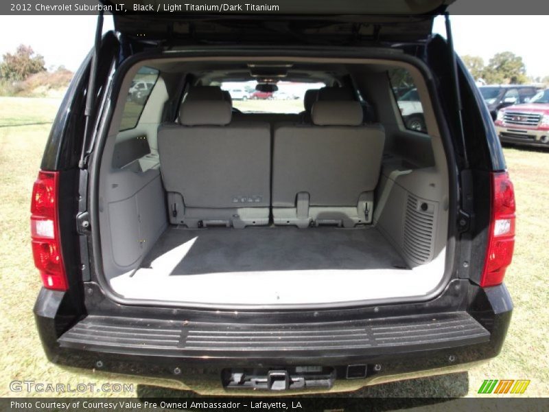 Black / Light Titanium/Dark Titanium 2012 Chevrolet Suburban LT