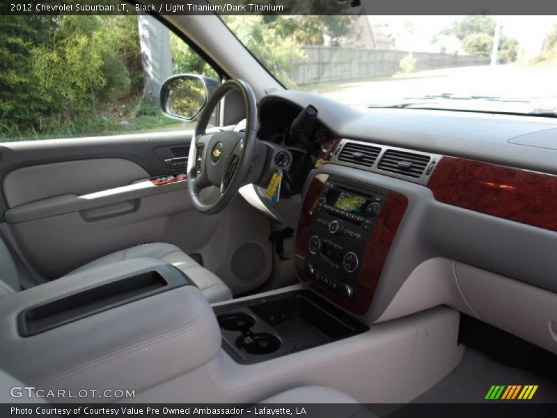 Black / Light Titanium/Dark Titanium 2012 Chevrolet Suburban LT