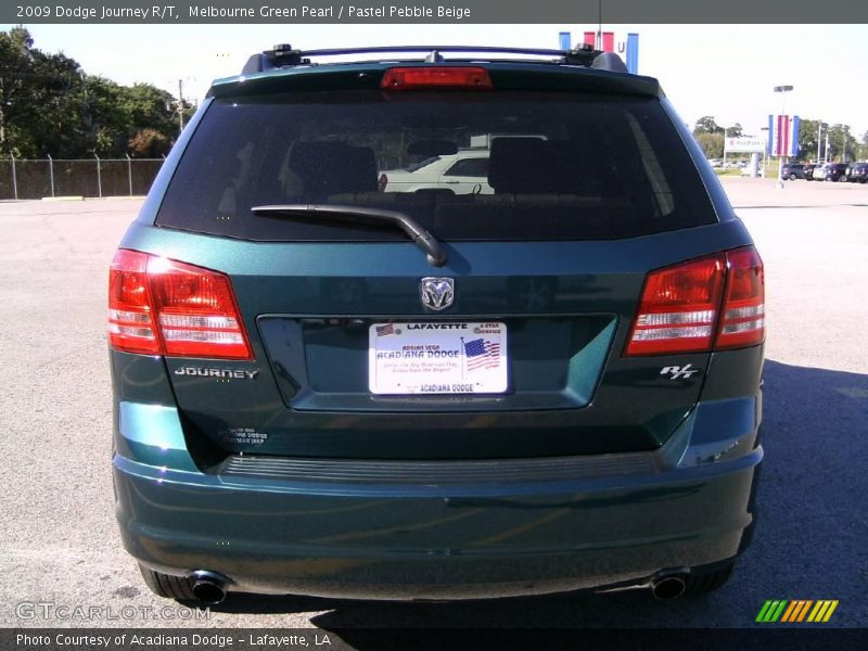 Melbourne Green Pearl / Pastel Pebble Beige 2009 Dodge Journey R/T
