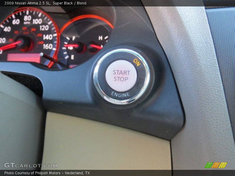 Super Black / Blond 2009 Nissan Altima 2.5 SL