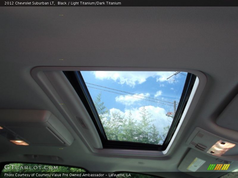 Black / Light Titanium/Dark Titanium 2012 Chevrolet Suburban LT