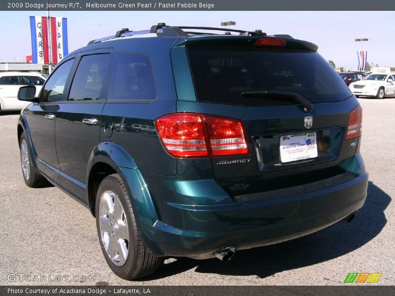 Melbourne Green Pearl / Pastel Pebble Beige 2009 Dodge Journey R/T