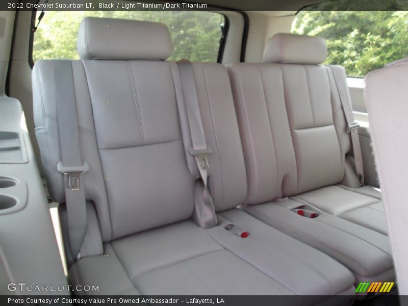 Black / Light Titanium/Dark Titanium 2012 Chevrolet Suburban LT