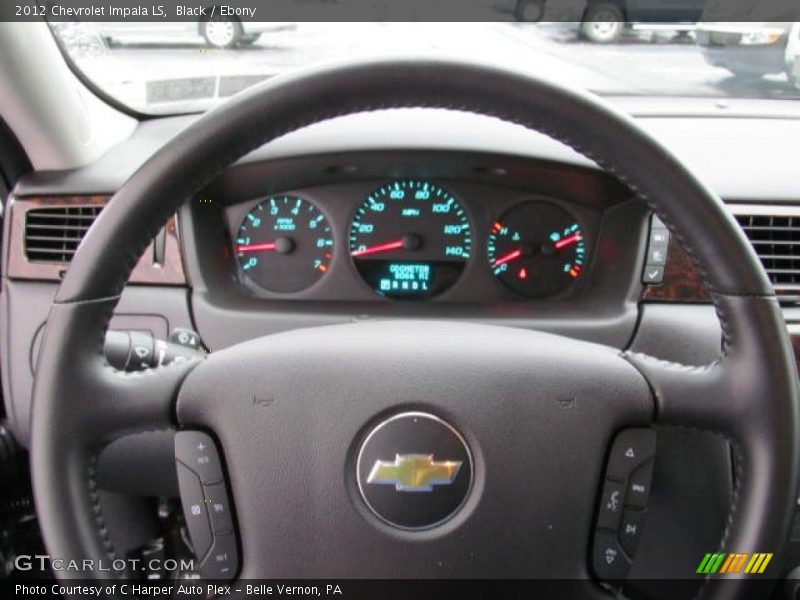 Black / Ebony 2012 Chevrolet Impala LS