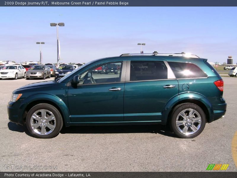 Melbourne Green Pearl / Pastel Pebble Beige 2009 Dodge Journey R/T