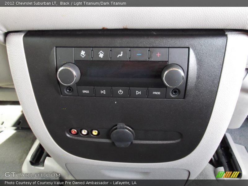Black / Light Titanium/Dark Titanium 2012 Chevrolet Suburban LT