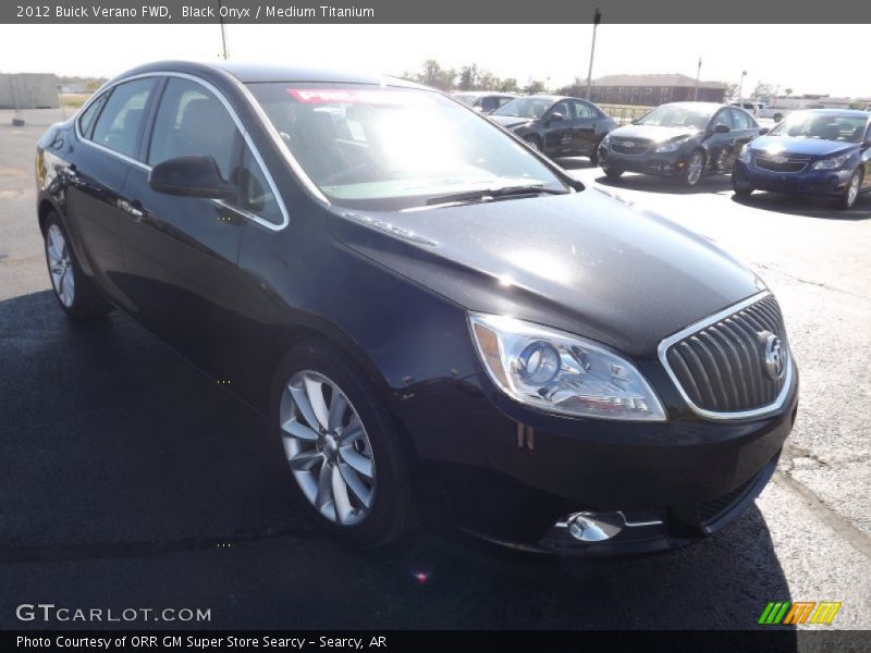 Black Onyx / Medium Titanium 2012 Buick Verano FWD