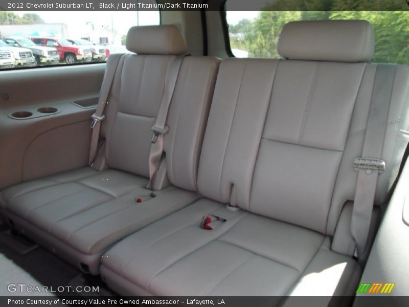 Black / Light Titanium/Dark Titanium 2012 Chevrolet Suburban LT