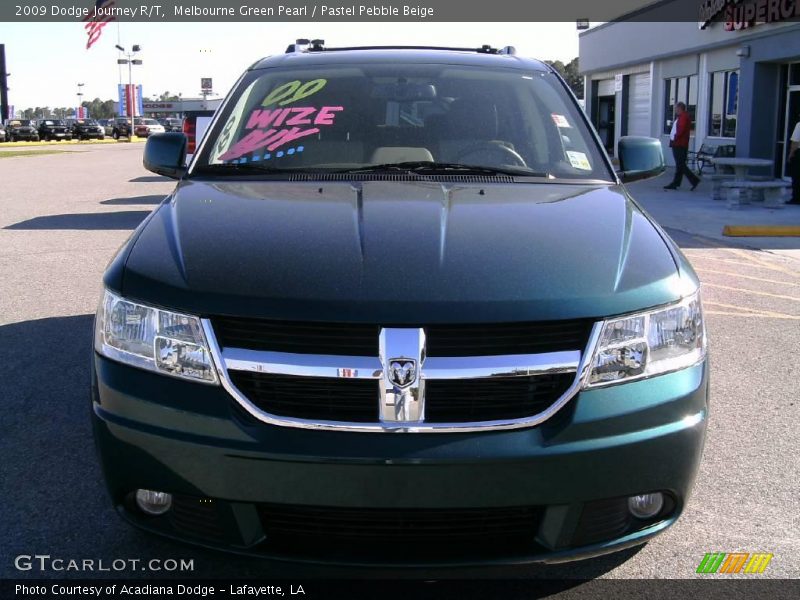 Melbourne Green Pearl / Pastel Pebble Beige 2009 Dodge Journey R/T