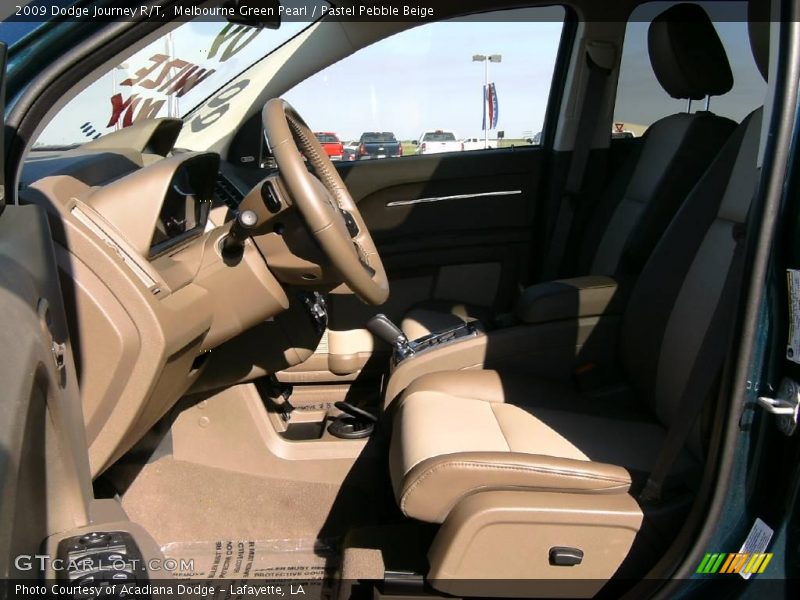 Melbourne Green Pearl / Pastel Pebble Beige 2009 Dodge Journey R/T