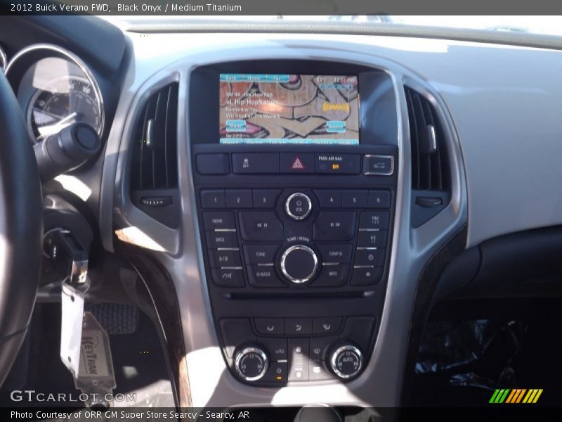 Black Onyx / Medium Titanium 2012 Buick Verano FWD