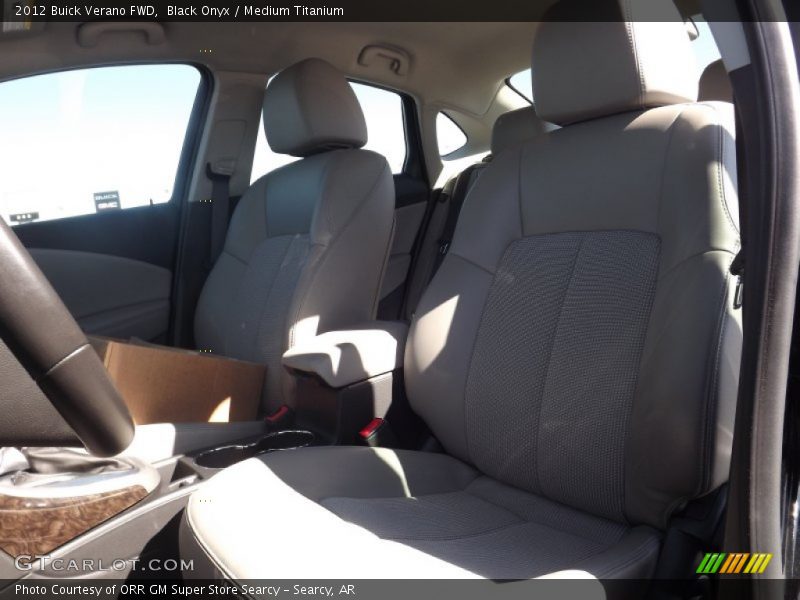 Black Onyx / Medium Titanium 2012 Buick Verano FWD