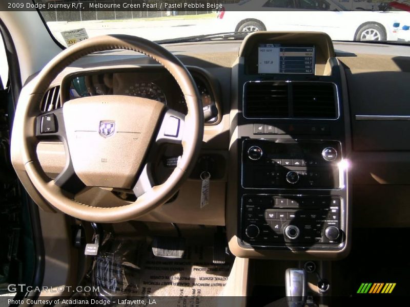 Melbourne Green Pearl / Pastel Pebble Beige 2009 Dodge Journey R/T