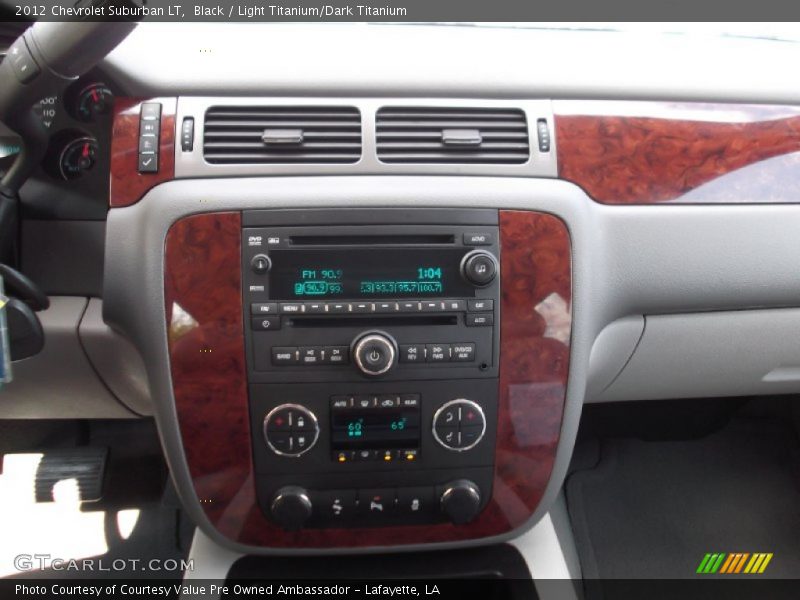 Black / Light Titanium/Dark Titanium 2012 Chevrolet Suburban LT