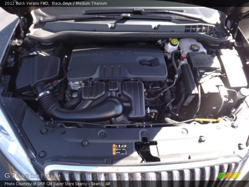 Black Onyx / Medium Titanium 2012 Buick Verano FWD