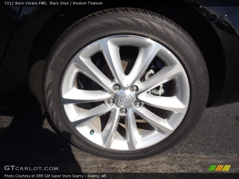 Black Onyx / Medium Titanium 2012 Buick Verano FWD